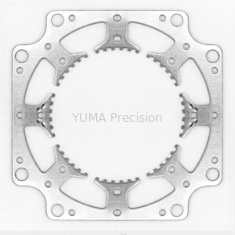 57mmのNEMA23ステッピング モーターの固定子および回転子の積み重ねの電動機の中心