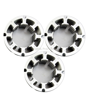 Yumaの固定子のラミネーションの積み重ねモーターNEMA 23の57mm段階的な回転子OD34.96mm