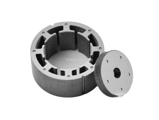 NEMA 36mmのステッピング モーターのためのDia 21.85mmの固定子のラミネーションの積み重ねの溶接
