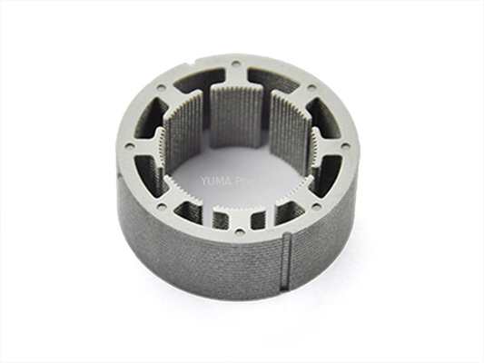 NEMA 36mmのステッピング モーターのためのDia 21.85mmの固定子のラミネーションの積み重ねの溶接
