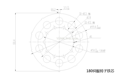 新エネルギー車モーター セグメント ステーター ラミネーション スタンピング電気モーター ステーターおよびローター ラミネーション スタック 167.2mm